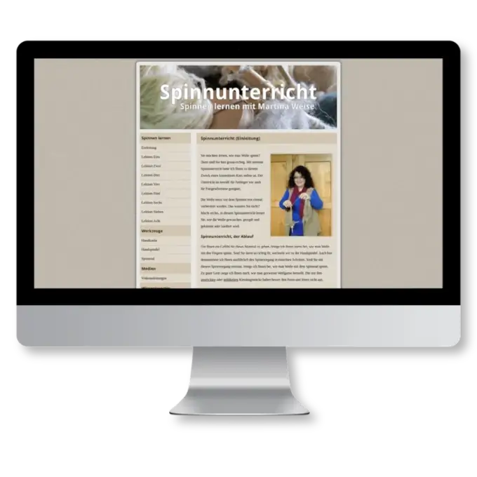 Spinnunterricht